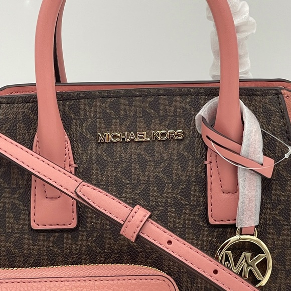 Michael Kors Small Avril Top Zip Satchel  … - Picture 2 of 11